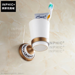 INPHIC-歐式陶瓷仿古 漱口杯架 漱口杯 牙刷架 牙刷杯 套裝 杯架