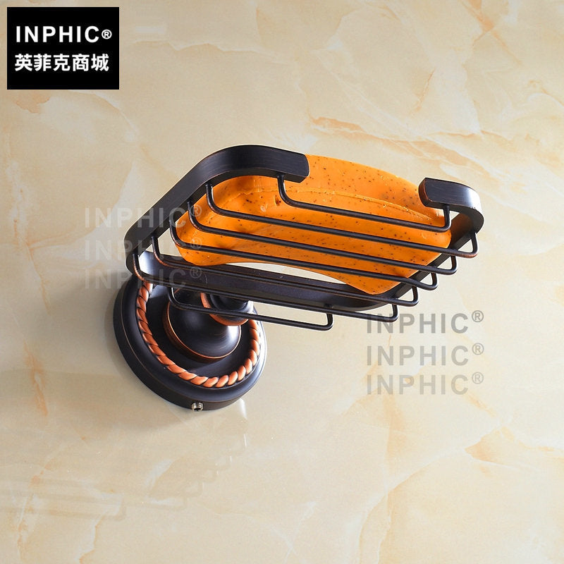 INPHIC-黑古銅歐式仿古肥皂網 仿古肥皂盒 仿古皂網 仿古香皂肥皂盒