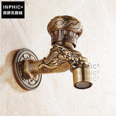 INPHIC-全銅仿古歐式洗衣機龍頭拖把池龍頭加長水嘴 快開單冷 龍形龍頭