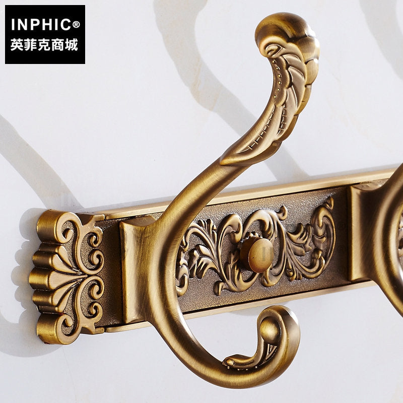 INPHIC-仿古衣鉤歐式排鉤掛衣鉤衣帽鉤門後廁所壁掛衣帽掛鉤復古衣櫃