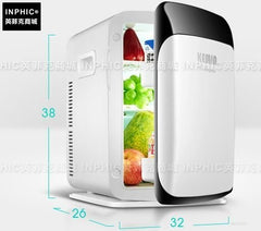 INPHIC-雙核車載冰箱車家兩用迷你小冰箱小型家用製冷冷藏箱-B款