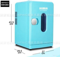 INPHIC-迷你小冰箱小型家用製冷車載冰箱車家兩用微型冷藏箱-A款