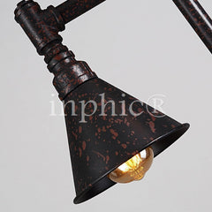 INPHIC-北歐風格美式鄉村燈具工業風鐵藝燈客廳床頭臥室書房復古水管落地燈具 單頭