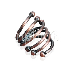 INPHIC-古銅6珠彈弓餐巾扣 口巾環 西餐扣 餐巾圈 餐扣 酒店宴會 11#