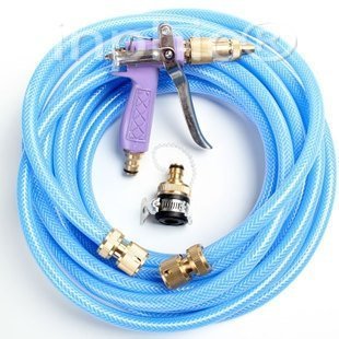 INPHIC-汽車洗車水槍高壓全銅家用水槍頭套裝可選海藍水管噴槍金屬槍耐用
