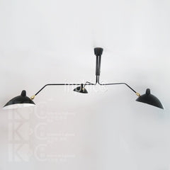 INPHIC-秒殺張牙舞爪 吸頂燈三頭loft鐵藝北歐美式餐廳客廳現代燈