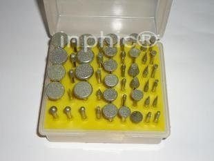 INPHIC-商用 營業 50件套吊磨臺磨專用金剛石磨針玉石雕刻頭石碑雕刻石材打磨頭