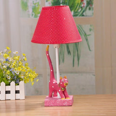 INPHIC-長尾靈貓創意檯燈布藝裝飾樹脂檯燈可愛動物兒童房床頭燈S