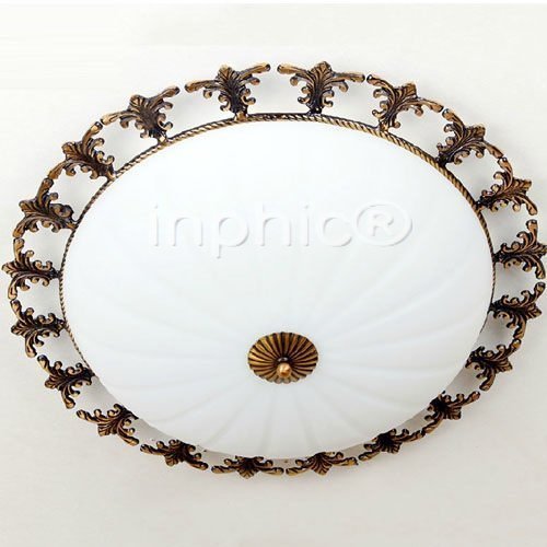 INPHIC-歐式燈具青古全銅吸頂燈 臥室燈 房間燈