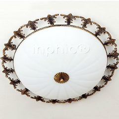 INPHIC-歐式燈具青古全銅吸頂燈 臥室燈 房間燈