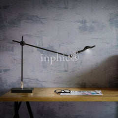 INPHIC-美式辦公桌長臂檯燈 北歐鐵藝led可書房書桌護眼 檯燈