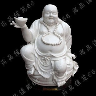 INPHIC-佛像 托寶彌勒佛像 如意笑佛 陶瓷工藝品裝飾擺飾 擺設