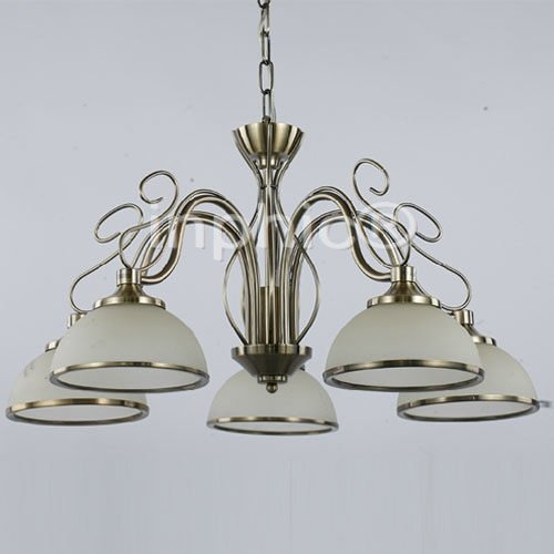 INPHIC-美式燈具客廳燈鐵藝燈外銷款燈具田園燈飾五頭吊燈矮戶型餐廳燈