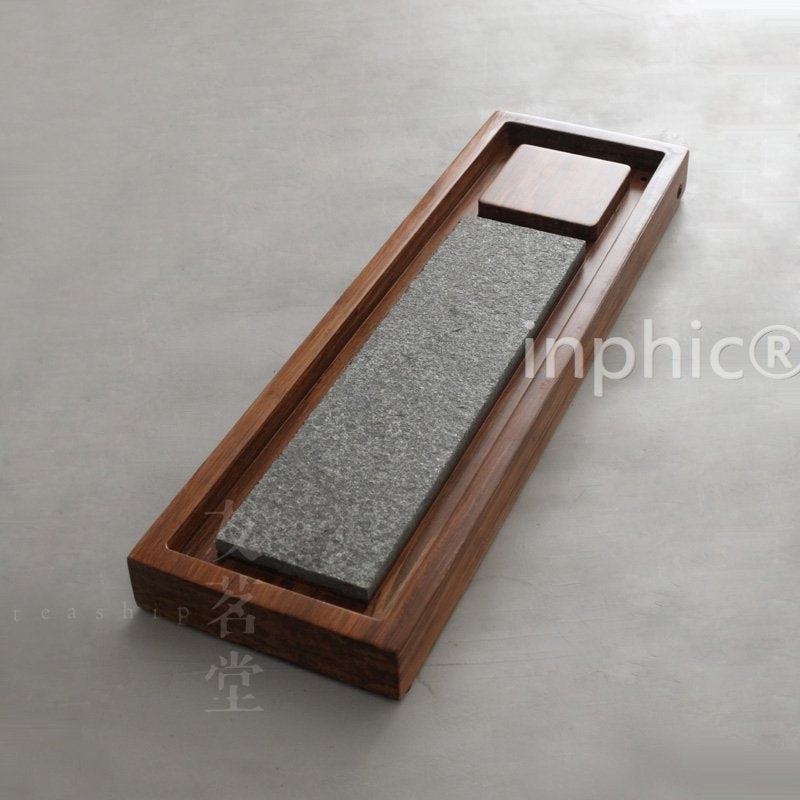 INPHIC-茶具 竹托 石頭 功夫茶盤 茶海 茶台 排水 簡約