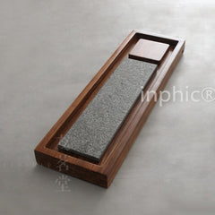 INPHIC-茶具 竹托 石頭 功夫茶盤 茶海 茶台 排水 簡約