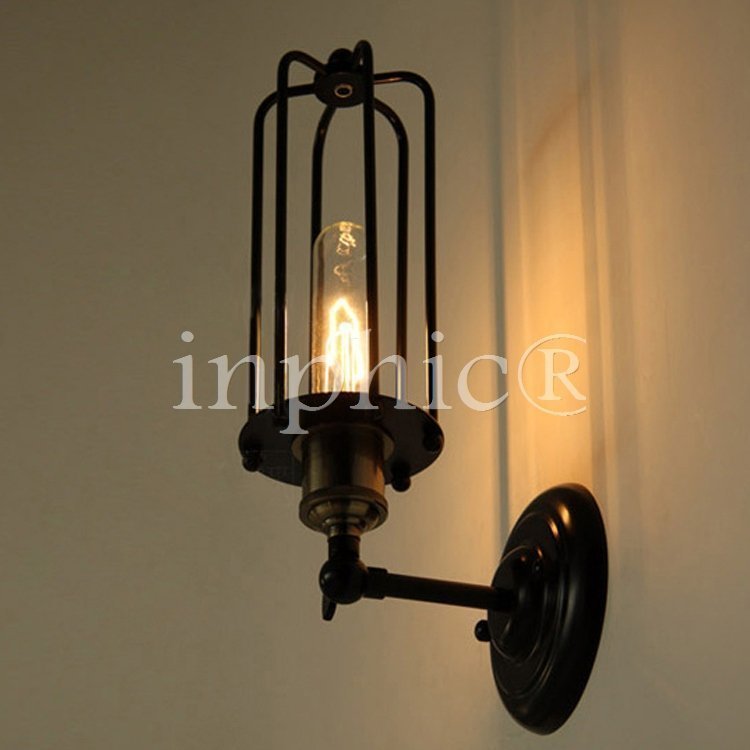 INPHIC-工業風復古美式鄉村燈飾鐵藝角鬥士田園簡約餐廳酒吧走道牆壁燈