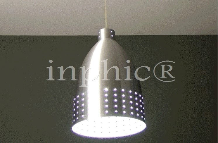 INPHIC-簡約現代理髮店髮廊網吧商場走道酒吧咖啡廳吧臺餐廳鋁材吊燈 直徑17.5cm