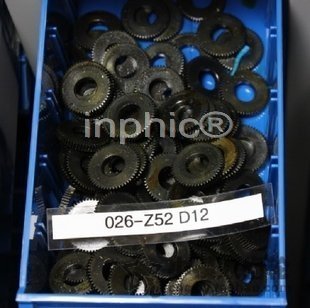 INPHIC-五金Z直齒輪 0.5模數 52齒 孔徑12 外徑27 鋼製定做加工