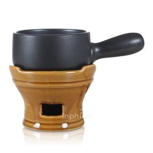 INPHIC-陶瓷小砂鍋 平底鍋 韓國牛排煎鍋 炒鍋 奶鍋 鍋具套裝