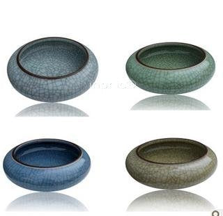 INPHIC-5款 景德鎮陶瓷開片煙灰菸灰缸 茶洗 筆洗 水仙盆 圍棋缽