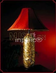 INPHIC-中式 燈具 新古典 復古 客廳書房床頭 現代 檯燈花影(金)