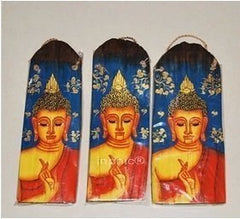 INPHIC-宗教 東南亞木雕異國風情進口工藝品木質佛面壁掛