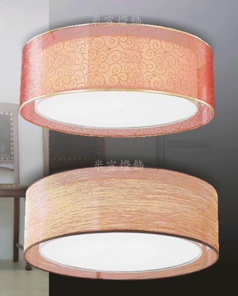 INPHIC-紗質布罩吸頂藝術燈【6燈】