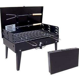 INPHIC-便攜式手提箱式燒烤爐 帶燒烤器具鏟叉 燒烤爐 烤爐 燒烤箱