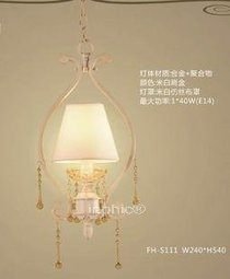 INPHIC-歐式復古單頭吊燈 古典美式房間 餐廳吊燈 走道吊燈 L0011S