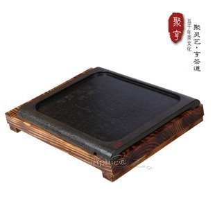 INPHIC-茶具 剛竹 烏金石茶海 四人聚茶盤