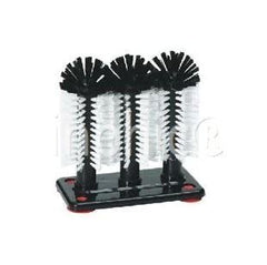 INPHIC-洗杯刷組件 廚房酒吧吧台刷杯器 固定式洗杯器 三頭杯刷 山形杯刷 山形