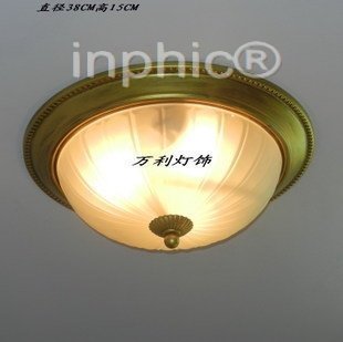 INPHIC-燈具燈飾歐式鐵藝吸頂燈 地中海玄關過道陽台吸頂燈 L33
