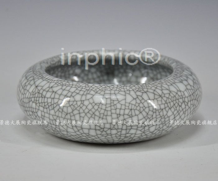 INPHIC-瓷器煙灰菸灰缸 景德鎮陶瓷開片小筆洗 水淺文房四寶