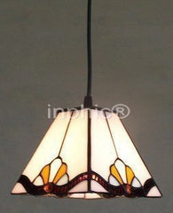 INPHIC-特價促銷 16CM古典吊燈 彩色玻璃 簡約金泉花 迷你吧臺臺小吊燈