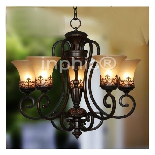 INPHIC-歐式吊燈具客廳燈臥室燈飾餐廳鐵藝燈復古燈美式鄉村