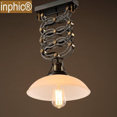 INPHIC-Loft美式工業風餐廳燈具簡約創意酒吧倉庫復古伸縮燈具