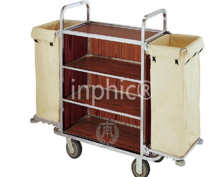 INPHIC-客房服務車 飯店工作車 手推車 烤漆客房車 高檔物料車
