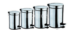 INPHIC-歐式不鏽鋼垃圾桶 時尚家用廚房衛生間 腳踏式垃圾桶收納桶 20升