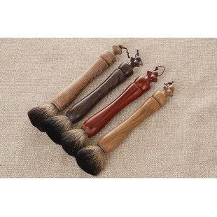 INPHIC-茶具 名貴貉毛養壺筆 清潔茶筆刷 綠檀紅檀黑檀雞翅木養壺筆