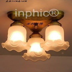 INPHIC-燈具燈飾歐式鐵藝吸頂燈3頭過道陽台廚房衛生間吸頂燈 L41