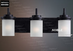 INPHIC-美式燈具簡約鐵藝燈 雙頭向下 美式壁燈客廳床頭雙頭壁燈L10