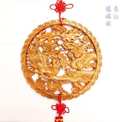 INPHIC-宗教 龍鳳呈祥開光正宗桃木木質家居掛件避邪婚慶