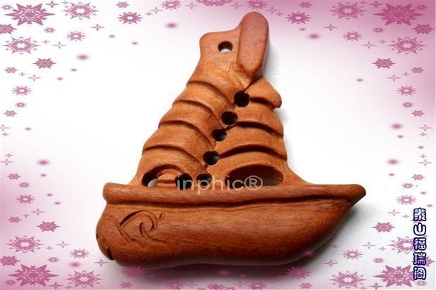 INPHIC-宗教 開光【一帆風順】桃木飾品、工藝品避邪 項墜、手機鏈、