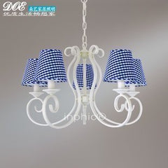 INPHIC-歐式吊燈5客廳燈簡約田園地中海燈飾鐵藝燈臥室餐廳燈具