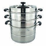 INPHIC-原裝韓國立廚三層不鏽鋼蒸鍋 無磁複合多層底蒸鍋24