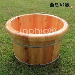 INPHIC-日本包邊香柏木足浴桶洗腳桶