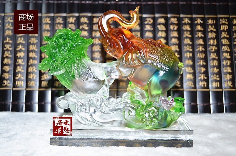 INPHIC-宗教 開光擺件商務琉璃吉祥家居平安飾品吉祥送財大象納財百財