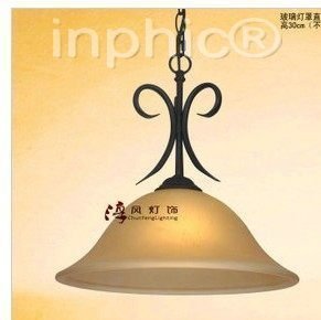 INPHIC-地中海歐式鐵藝布罩吊燈 簡約田園創意客廳餐廳臥室書房 復古