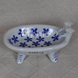 INPHIC-陶瓷餐具青花手繪香皂盒家居擺設