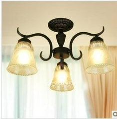 INPHIC-歐式鐵藝燈 3頭吸頂燈臥室吸頂燈走道燈餐廳燈